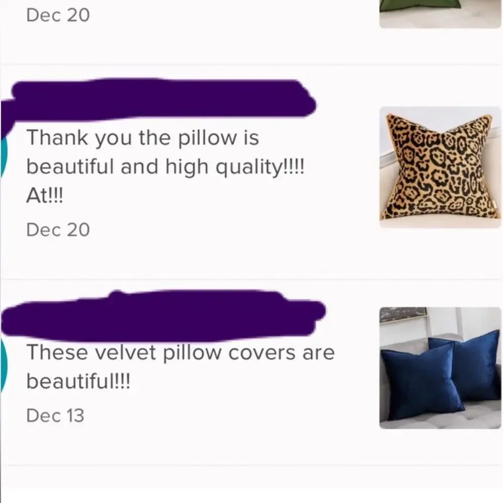 🆕 Dusty Pink VELVET Accent Pillow Covers Luxury High End Hotel Vibes 26” x 26”
